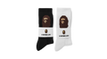 BAPE 'Ape Head' Socks