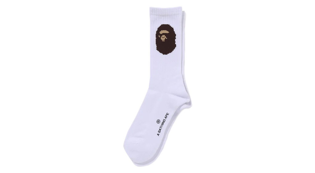 BAPE 'Ape Head' Socks