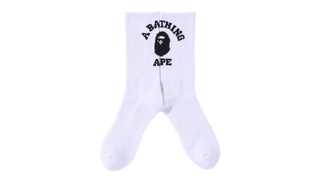 BAPE Logo College Socks